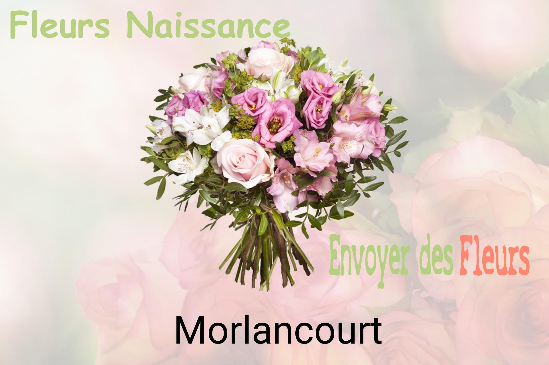 Bouquet de fleurs de naissance livré à Morlancourt